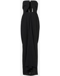 Rick Owens - Amphora Prong Wool Grain De Poudre Gown - Lyst