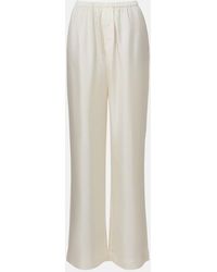 Rohe - Silk Wide-Leg Pants - Lyst