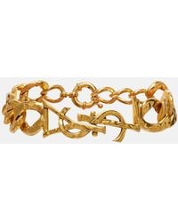 Saint Laurent - Cassandre Chain Bracelet - Lyst