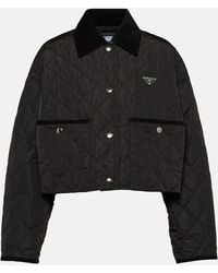 Prada - Quilted Re-Nylon Jacket - Lyst
