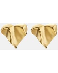 YSSO - Eros 24Kt-Plated Earrings - Lyst