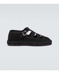 Bode - Espadrilles Peggy Aus Canvas - Lyst