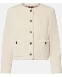 Etro - Cotton Corduroy Jacket - Lyst