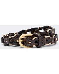 Isabel Marant - Bali Snake-Effect Belt - Lyst