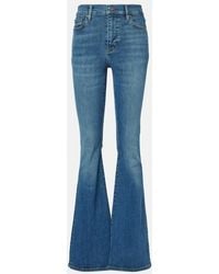 FRAME - Le High Flare High-Rise Flared Jeans - Lyst