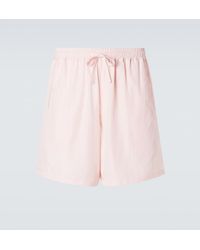 Umit Benan - Julian Paradiso Silk Shorts - Lyst