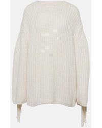 Lisa Yang - Pullover Hilma in cashmere con frange - Lyst