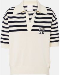 Givenchy - 4g Striped Polo Sweater - Lyst
