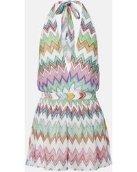 Missoni - Zigzag Lame Romper - Lyst