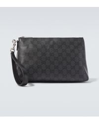 Gucci - Essence Classic Small Gg Canvas Pouch - Lyst