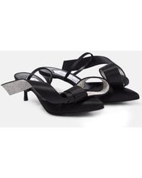 Area - X Sergio Rossi Marquise Crystal-Embellished Sandals - Lyst