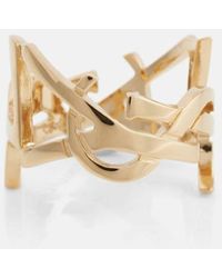 Saint Laurent - Cassandre Ring - Lyst