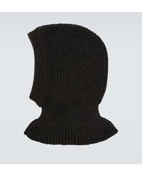 Lemaire - Ribbed-Knit Alpaca Wool-Blend Hood - Lyst