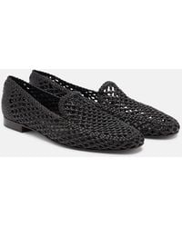 Le Monde Beryl - Soft Woven Leather Slip-On Shoes - Lyst