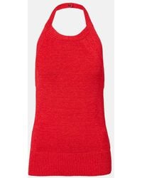 Proenza Schouler - Leona Knitted Halterneck Top - Lyst