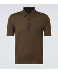 Tom Ford - Polohemd Aus Kaschmir Und Seide - Lyst