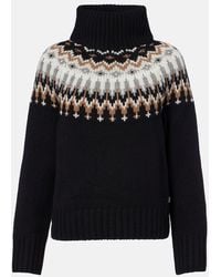 Bogner - Ingrid Jacquard Cashmere Turtleneck Sweater - Lyst