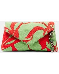 Dries Van Noten - Envelope Small Jacquard Clutch - Lyst