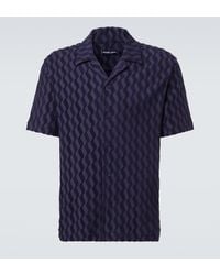 Frescobol Carioca - Roberto Cotton-Blend Terry Cuban Shirt - Lyst