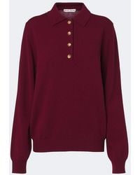 Blazé Milano - Highland Wool And Cashmere Polo Sweater - Lyst