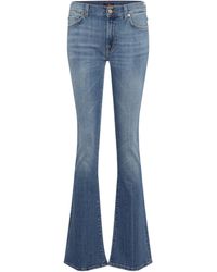 7 For All Mankind Yr2000 Mid-rise Bootcut Jeans - Blue