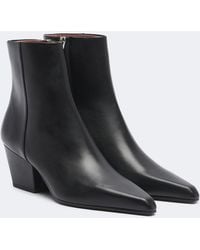 Paris Texas - Jane Leather Ankle Boots - Lyst