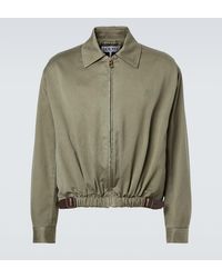 Loewe - Cotton Blouson Jacket - Lyst