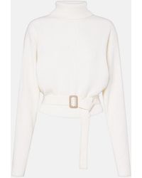 Chloé - Iconic Milk Wool-Blend Sweater - Lyst