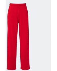 Extreme Cashmere - N°353 Relax Cotton And Cashmere Straight Pants - Lyst