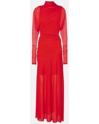 Proenza Schouler - Paula Sheer Crepe Jersey Gown - Lyst