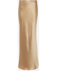 The Sei - Silk Satin Maxi Skirt - Lyst