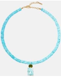 Jennifer Behr - Alette Beaded Pendant Necklace - Lyst