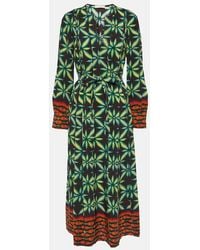 Ulla Johnson - Asilia Crepe Maxi Dress - Lyst