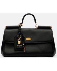 Dolce & Gabbana - My Sicily Medium Leather Tote Bag - Lyst