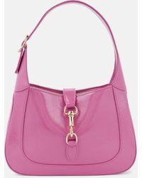 Gucci - Jackie Small Patent Leather Shoulder Bag - Lyst