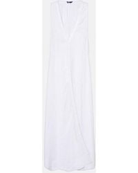 Polo Ralph Lauren - Broderie Anglaise Cotton Beach Dress - Lyst