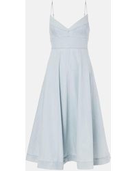 Zimmermann - Robe Midi Acacia En Jean - Lyst