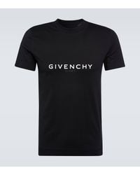 Givenchy - T-shirt en coton a logo - Lyst
