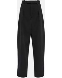 Wardrobe NYC - X Hailey Bieber - Pantaloni HB in lana a gamba larga - Lyst