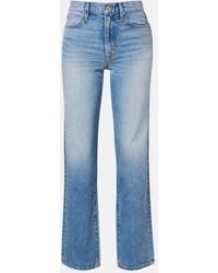 SLVRLAKE Denim - Kendra Straight Jeans - Lyst