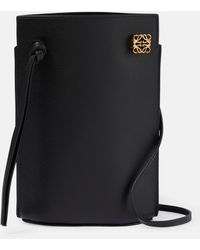 Loewe - Dice Pocket Leather Shoulder Bag - Lyst