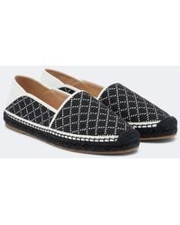 Manolo Blahnik - Espadra Raffia-Effect Espadrilles - Lyst