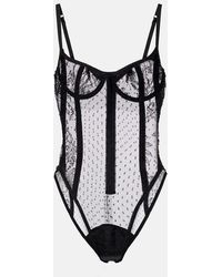 Dolce & Gabbana - Lace Bodysuit - Lyst