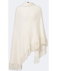 arch4 - Duchess Fringed Cashmere Poncho - Lyst