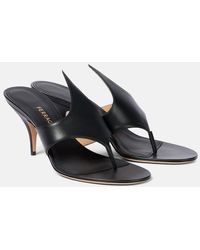 Ferragamo - Sandalen Lyrai Aus Leder - Lyst