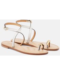Amanu - Kigali Embellished Leather Sandals - Lyst