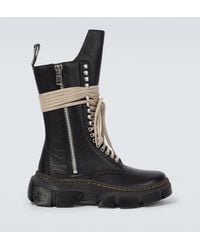 Rick Owens - X Dr. Martens 1918 Dmxl Leather Boots - Lyst