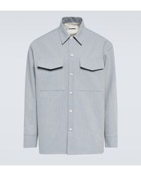 Jil Sander - Pocket Cotton Shirt - Lyst
