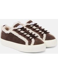 Inuikii - Classic Shearling-Lined Suede Sneakers - Lyst