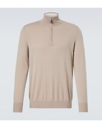 arch4 - Mr Fenchurch Cashmere Half-Zip Sweater - Lyst